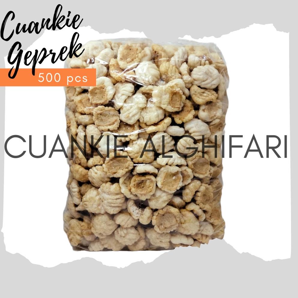 

[KODE 1920] TERMURAH Cuankie geprek isi 500pcs only 160rb aja