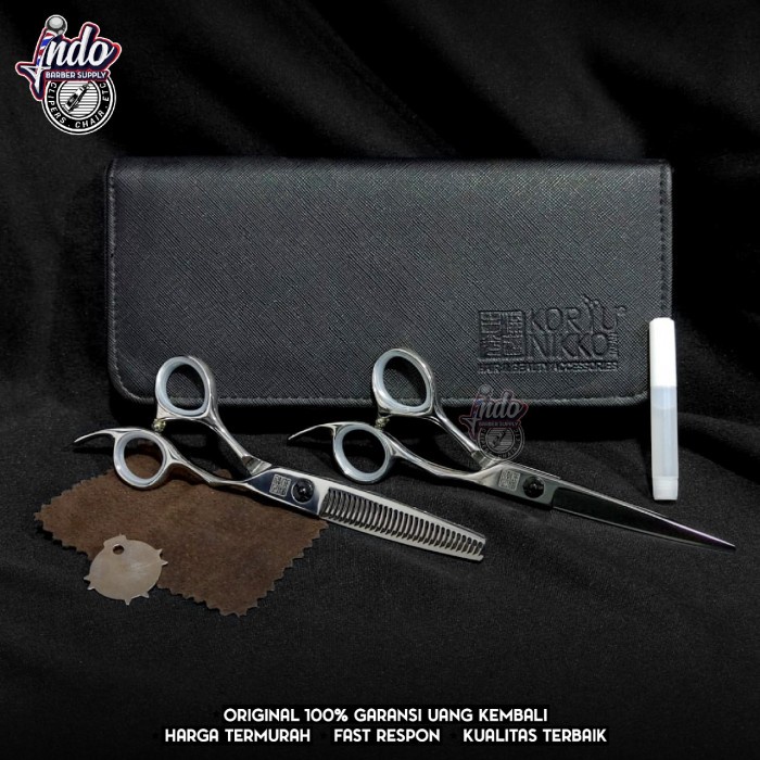 Best Seller Gunting Rambut Koryu Nikko Kn60 Silver / Original Koryu Nikko Kn 60