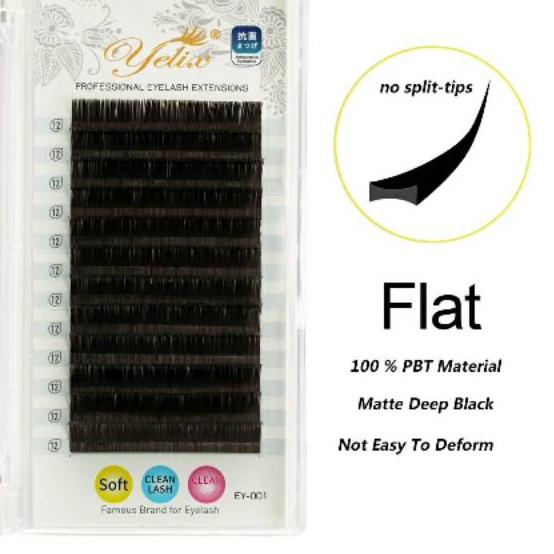 ✥ YELIX DIAMOND MATTE BLACK FLAT EYELASH ☂