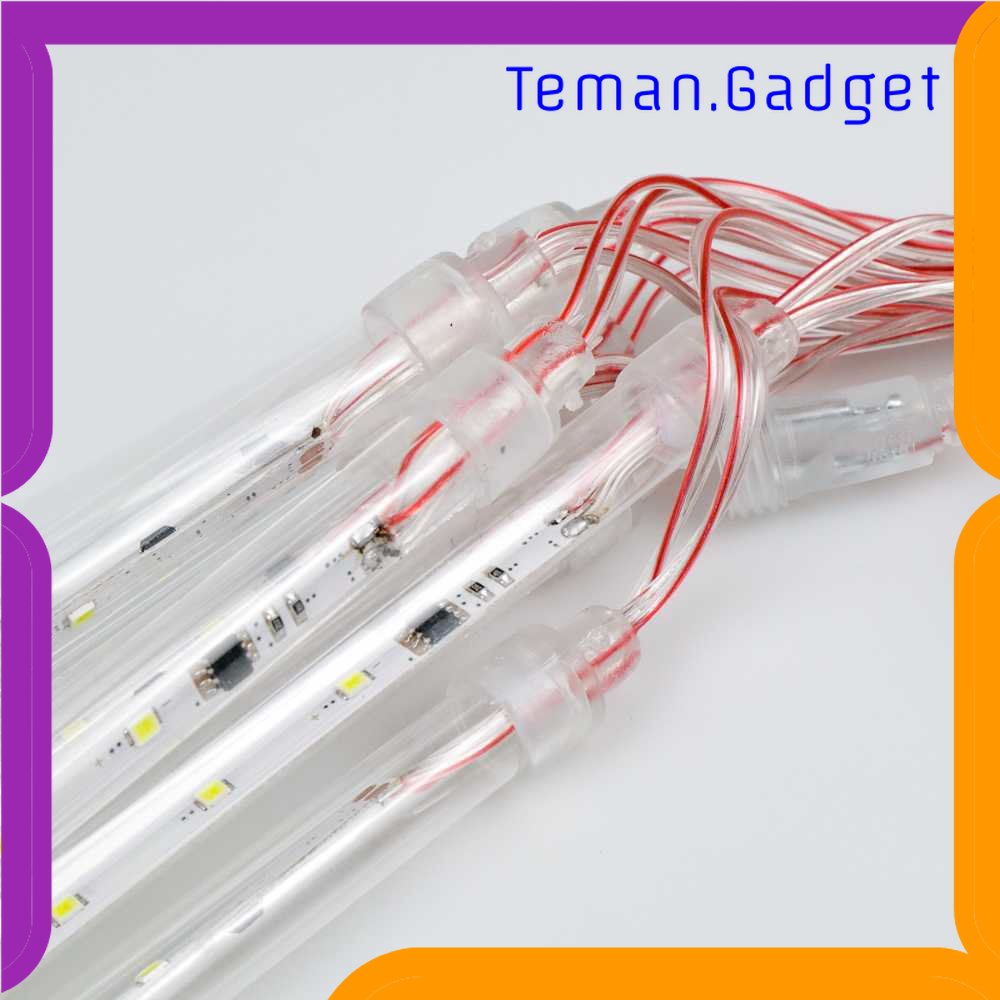 TG - LMP SMD Lampu Hias Gantung String Lights Meteor Rain Cool White 30 cm 8PCS