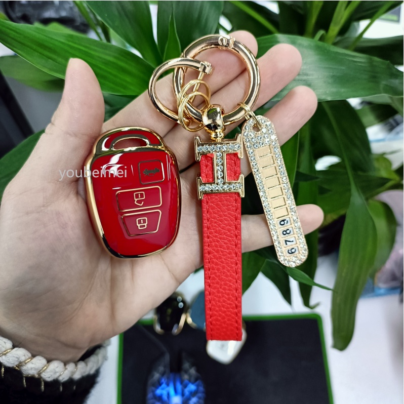 Casing Cover Kunci Mobil TPU Transparan Untuk Toyota Camry 2019rav4 2018corolla 2016 Tacoma Vios Prius C Highlander Key Chain