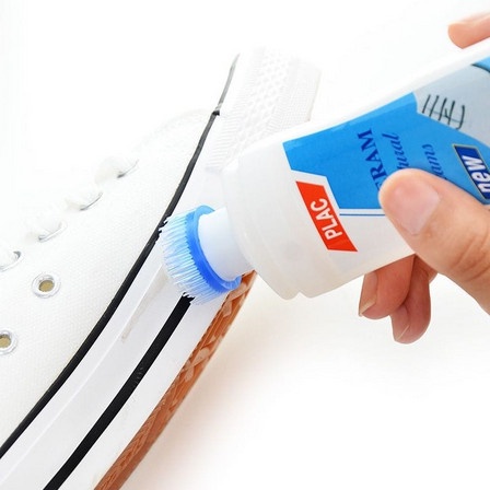 Plac Cream Natural Creams Pembersih Sepatu Warna Putih D75