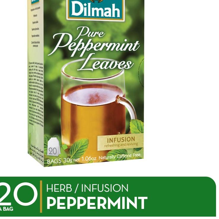 

☃ Dilmah Pure Peppermint Leaves Tea - Teh Celup ۝