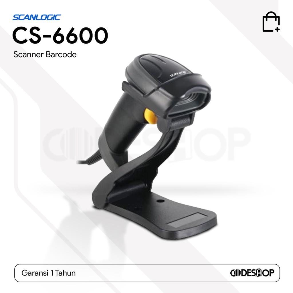 Scanner Barcode 2D Scanlogic CS-6600 Scan Imager USB CS6600