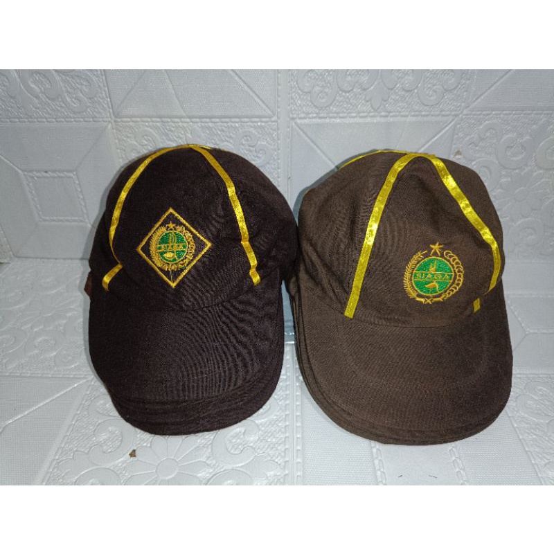 TOPI PRAMUKA SIAGA PITA KUNING