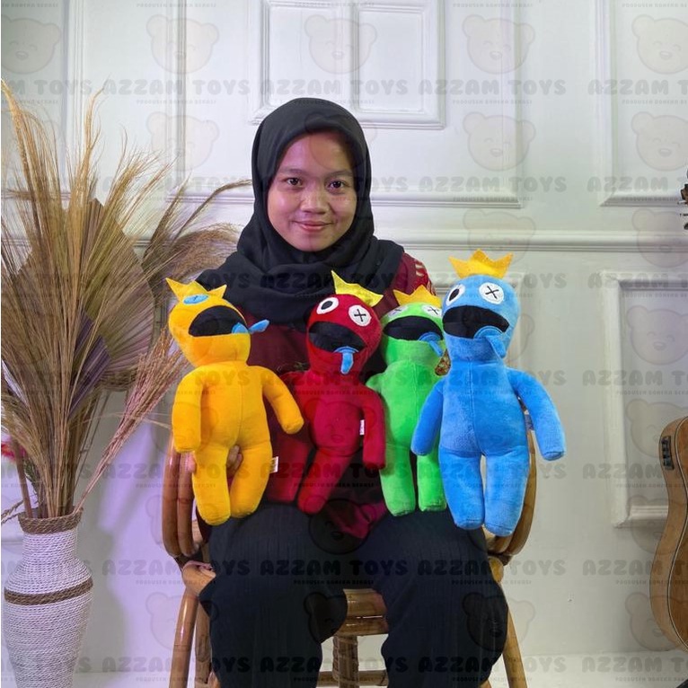 Terbaru Boneka Roblox Rainbow Friends Bahan Plush