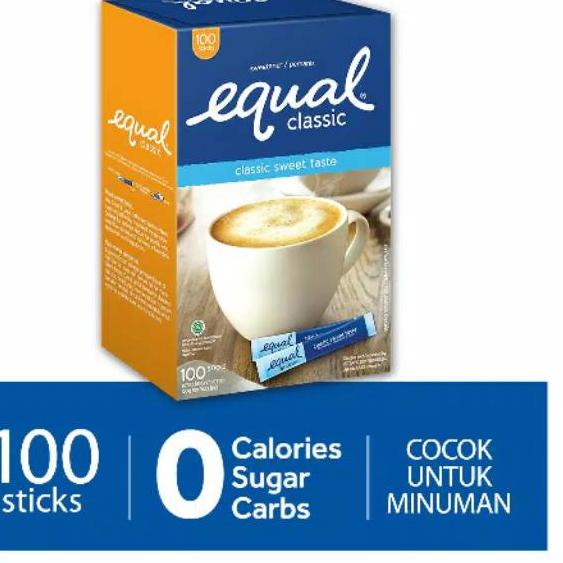 

☆ Equal Classic Zero Calorie Sweetener 100 stick ☚