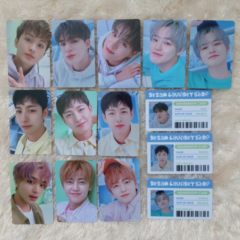 NCT DREAM LAUNDRY SHOP RANDOM CARD PACK TRADING CARD JENO JAEMIN RENJUN MARK CHENLE PHOTOCARD PC