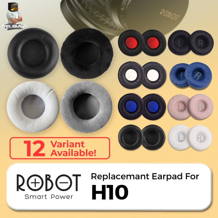 Earpad Bantalan Busa Ear Cushion Robot Spirit H10 H-10 H 10 Earcup