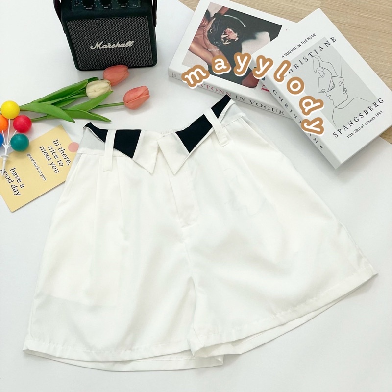 BEFAST - ZSO OOTD HOTPANTS WANITA MILYA / VIMEI PANTS / Celana Pendek Kerah / Pakaian Casual Wanita / Hotspants Kekinian Remaja ABG Trendy / Outfit Wanita Modis / Fashion Remaja Wanita Terlaris