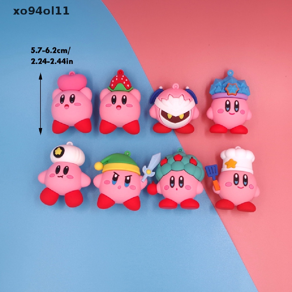 Xo 1PC Boneka Kirby Bintang Pink Diy Bahan Baking Kue Dekorasi Boneka Mainan OL