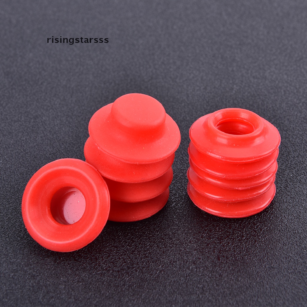 Rsid Span-new 10Pcs Karet Silikon Gasket Pencuci Backs Untuk Tutup Swing Top Tutup Botol Home Jelly