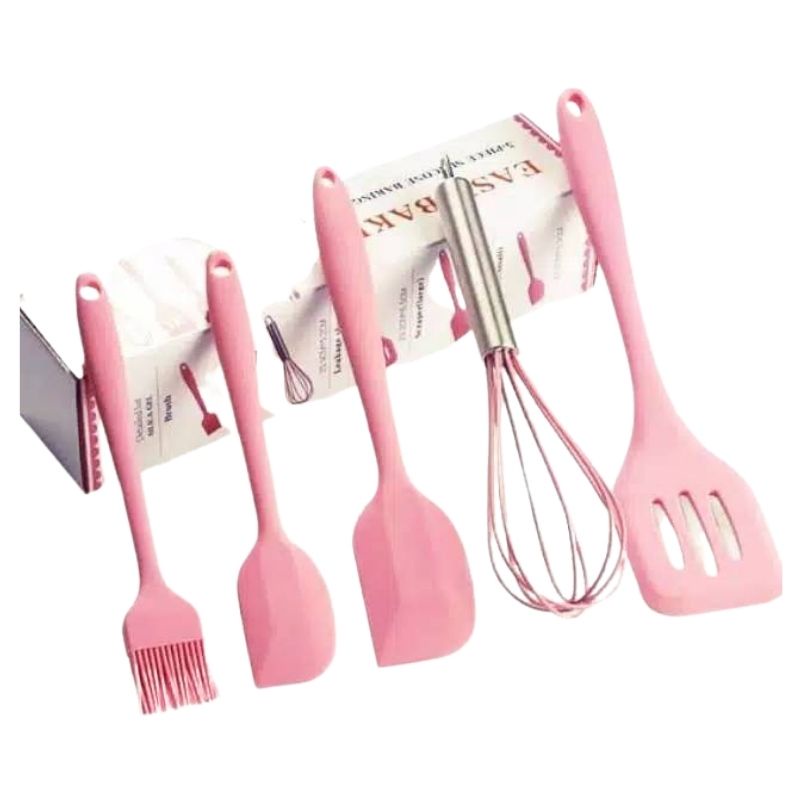 Spatula Set Silikon 5Pcs / Baking Kitchen Set BPA FREE