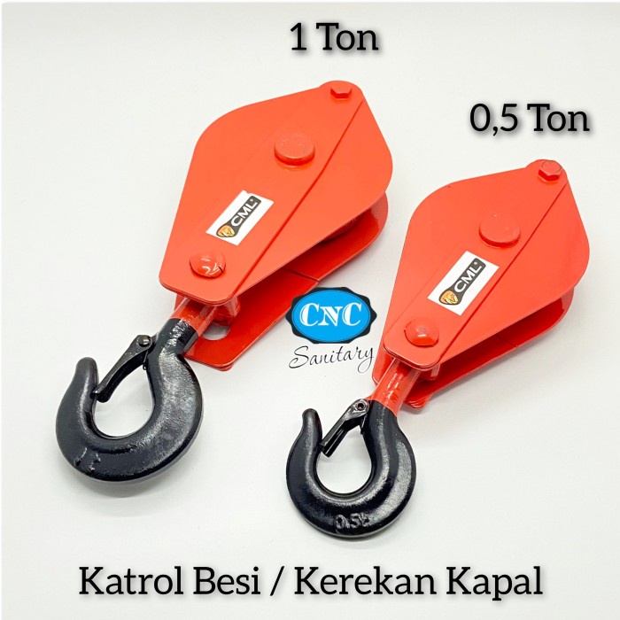 Katrol Katrol Kapal, Kerekan Sumur, Katrol Besi