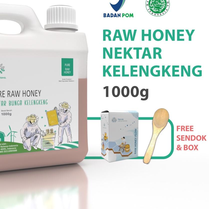 

✥ Murni Asli Tava Nektar Kelengkeng 1kg Grade A 100% Alami Pure Natural Raw Honey ➣