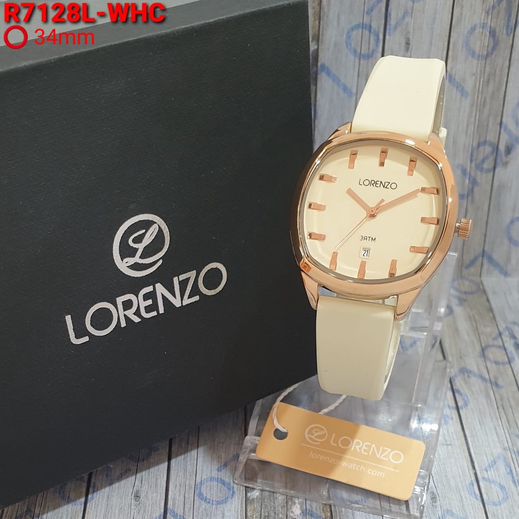 Jam Tangan Waniita Lorenzo 7128 Original