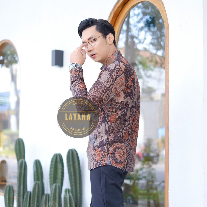 Batik Ganjar Pranowo Premium High Quality Slimfit Puring Erro