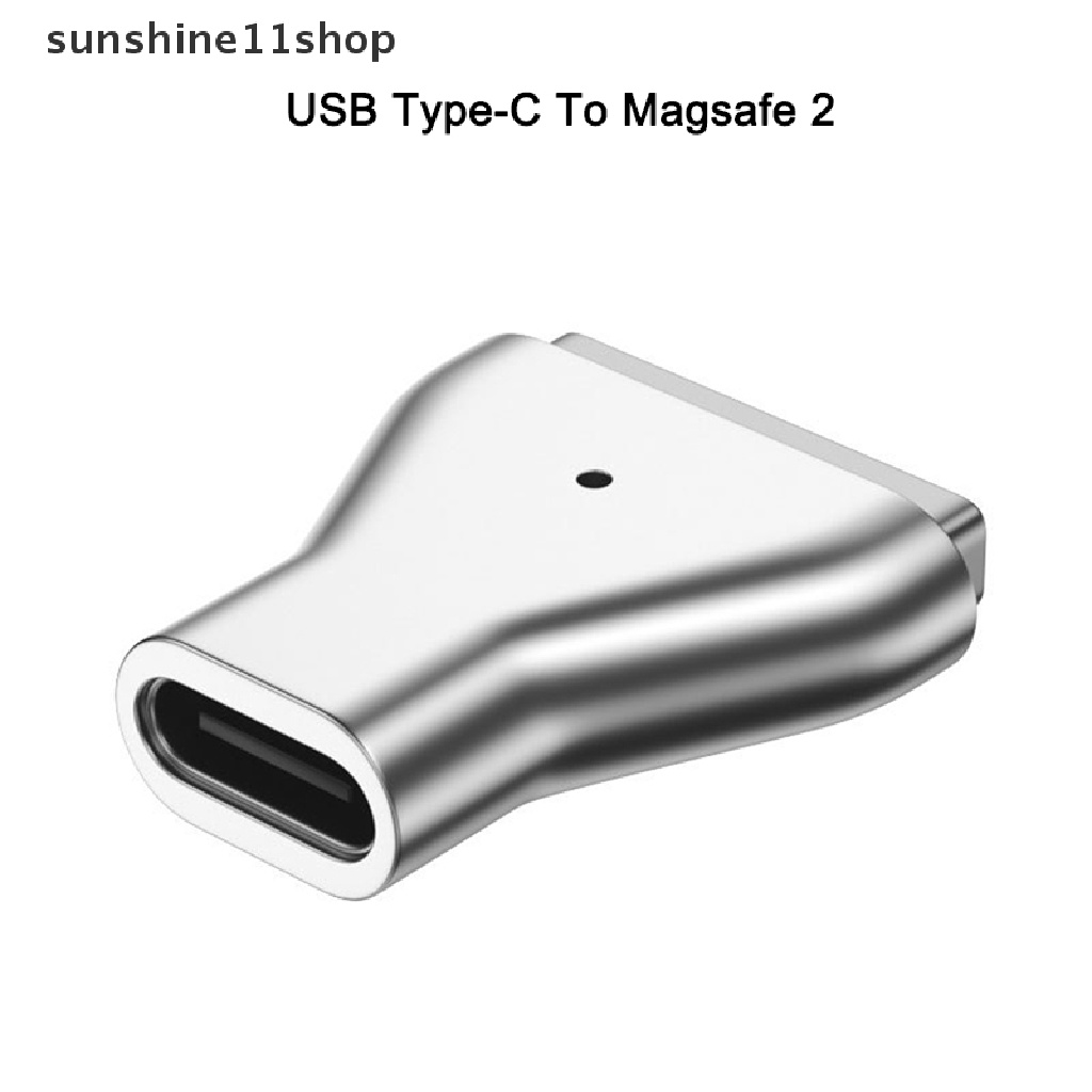 Sho Adaptor PD USB Magnetik Tipe C Untuk Magsafe 2konverter Plug MacBook Pro N