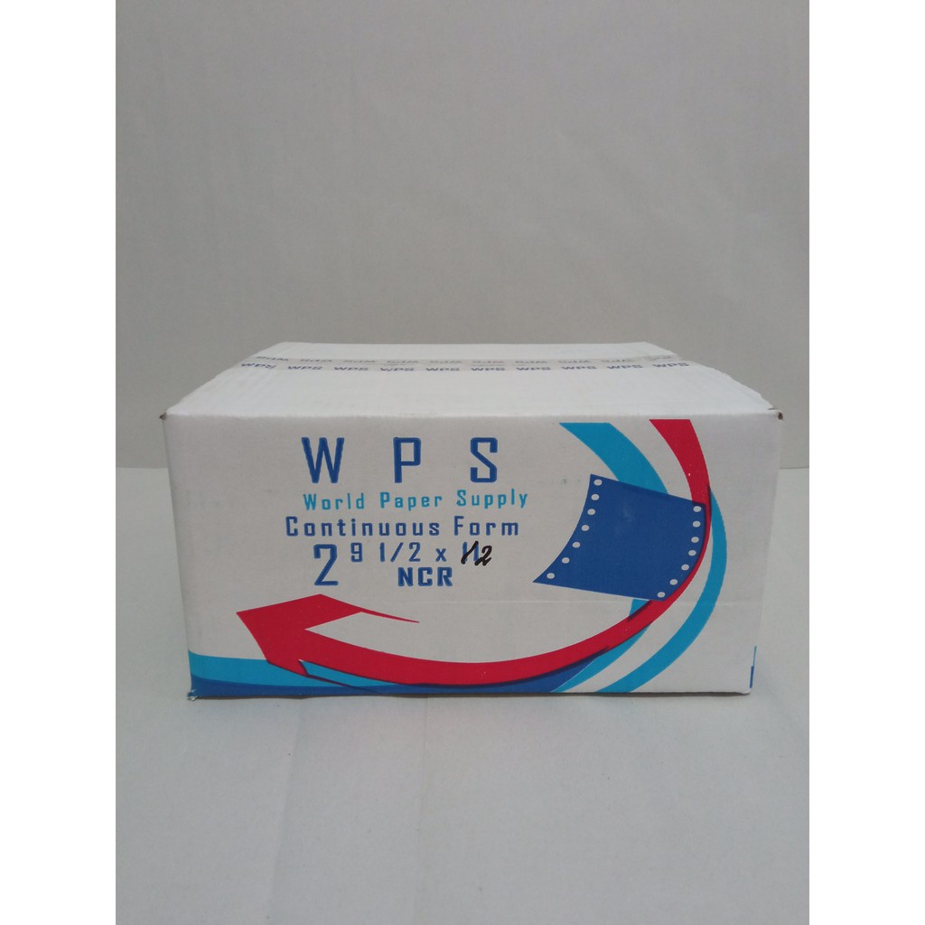 

WPS Continuouss Form 9 1/2 X 11 2 Ply [ K2/2 WPS ] NCR