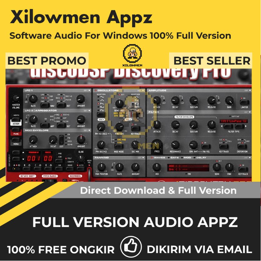 [Full Version] discoDSP Discovery Pro Lifetime Audio Software WIN OS
