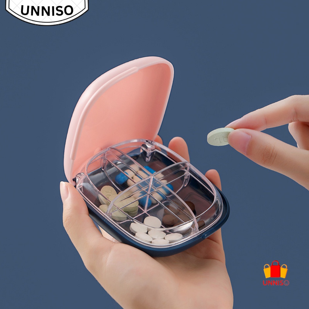 UNNISO -  Kotak Obat Pill Box Portable KOP9