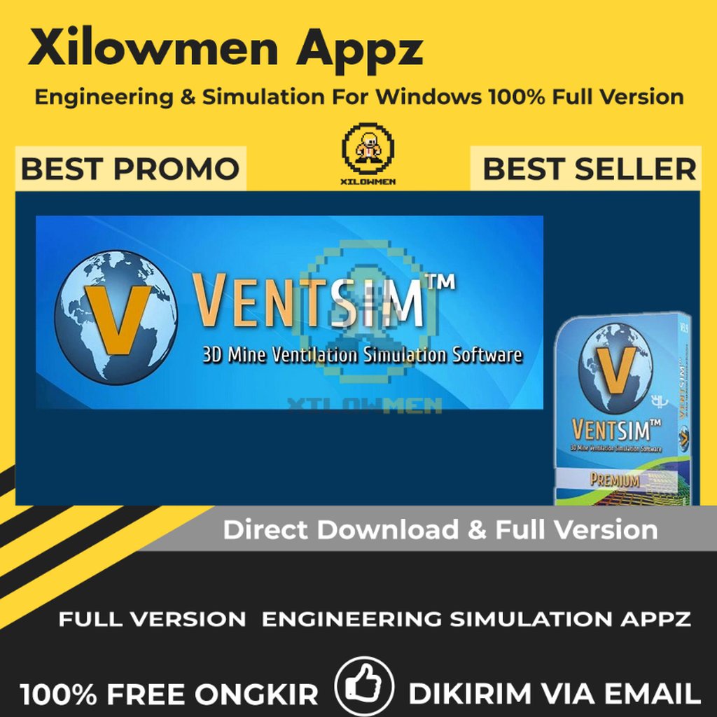 [Full Version] VentSim Premium Design Pro Engineering Software Lifetime Win OS