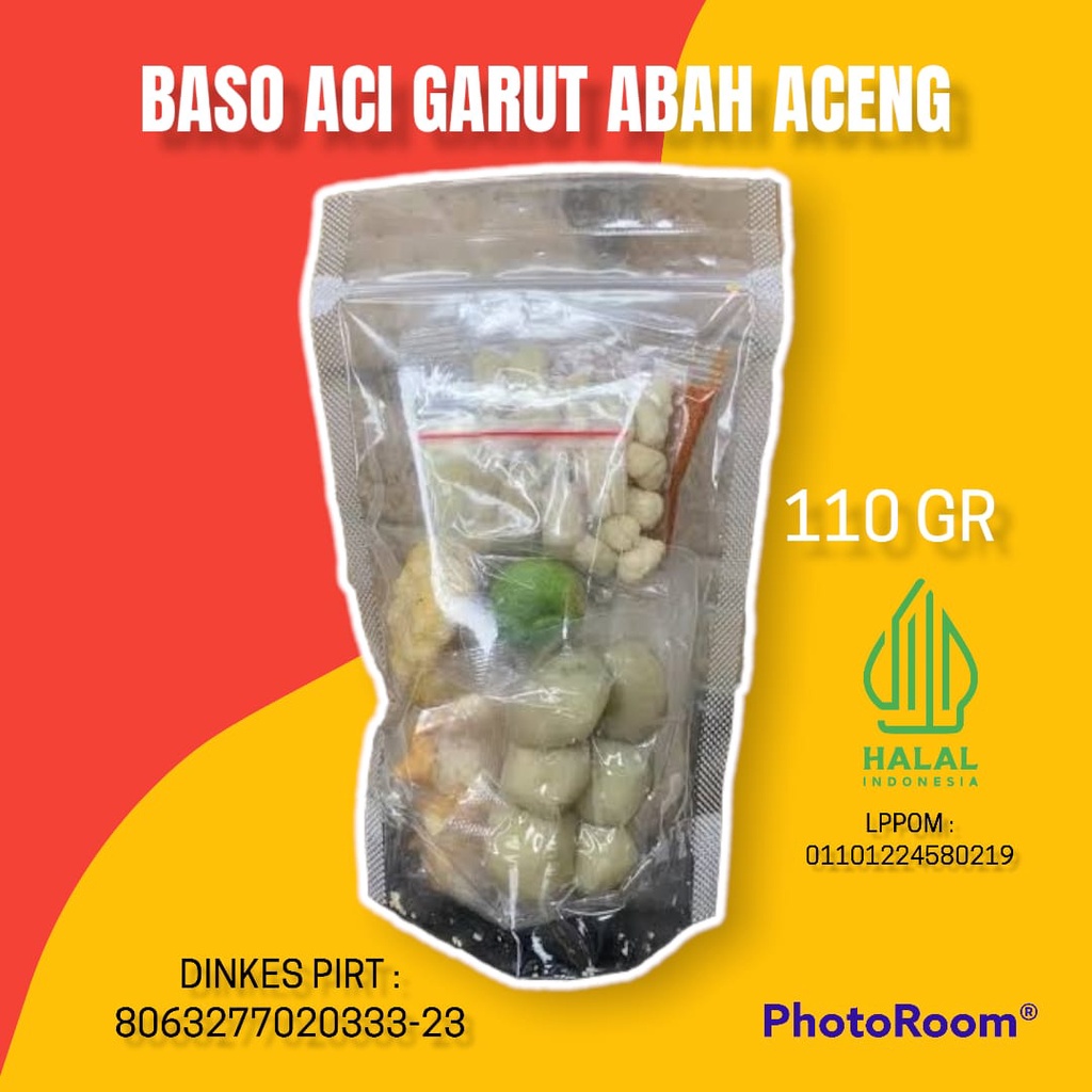 Paket Usaha 12 bks Baso Aci Garut Abah Aceng ( bocigar )