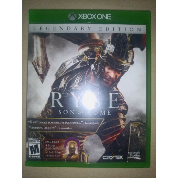 BD xbox one Ryse legendary edition