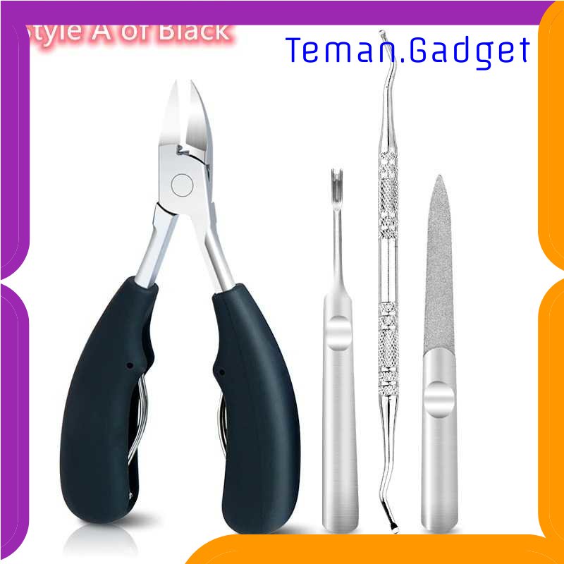 TG - PRW Derenna Gunting Kuku 4 in 1 Nail Clippers Manicure Set - J-795