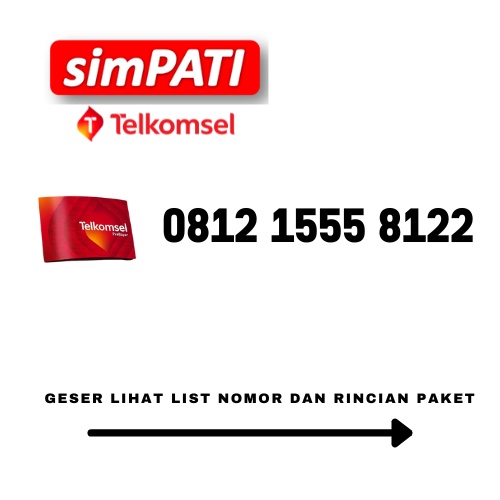 Nomor Cantik Telkomsel simpati Triple 555 4G LTE