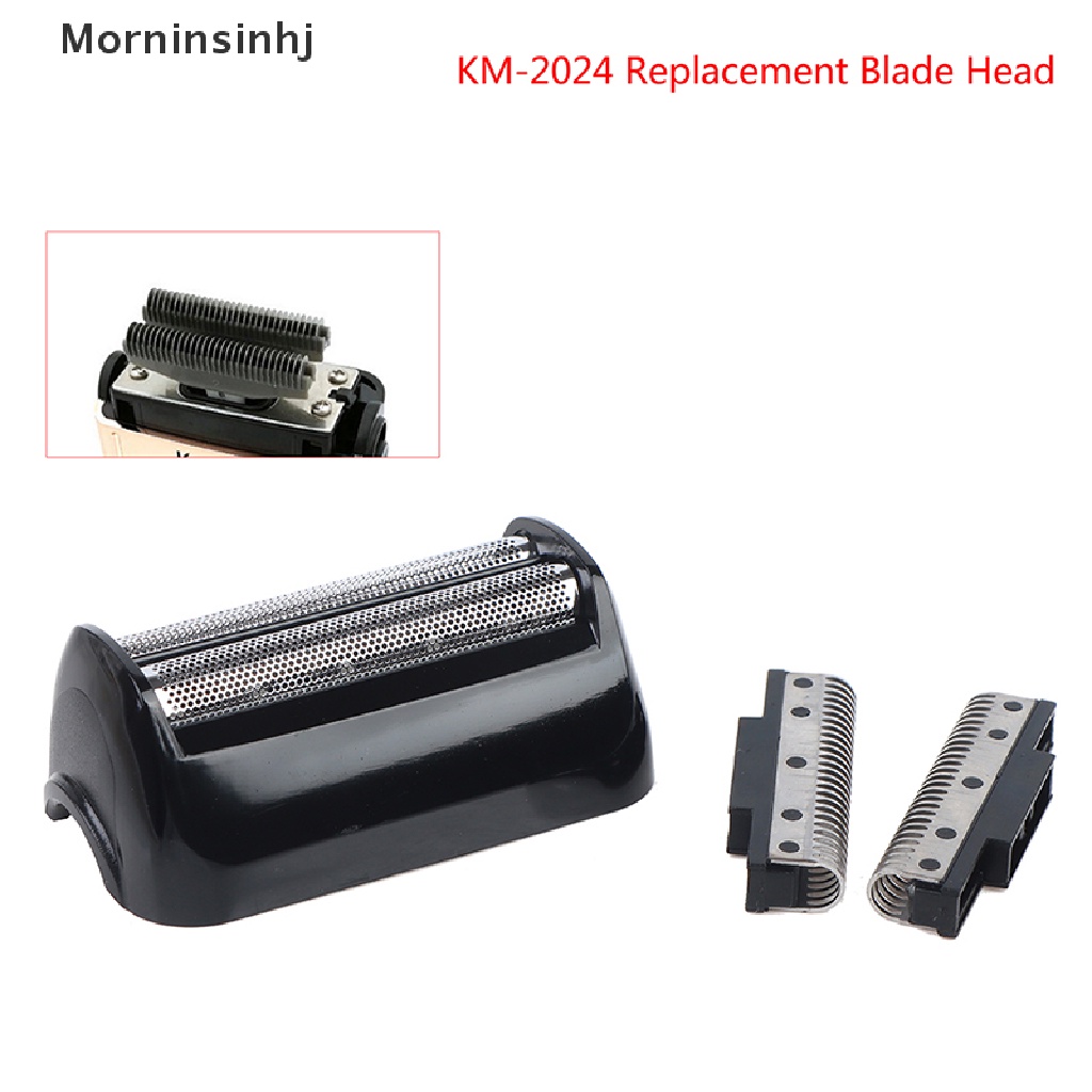 Mornin Kepala Pisau Cukur Pengganti Untuk KM-2024 Mesh Blade Net Shaver Parts id