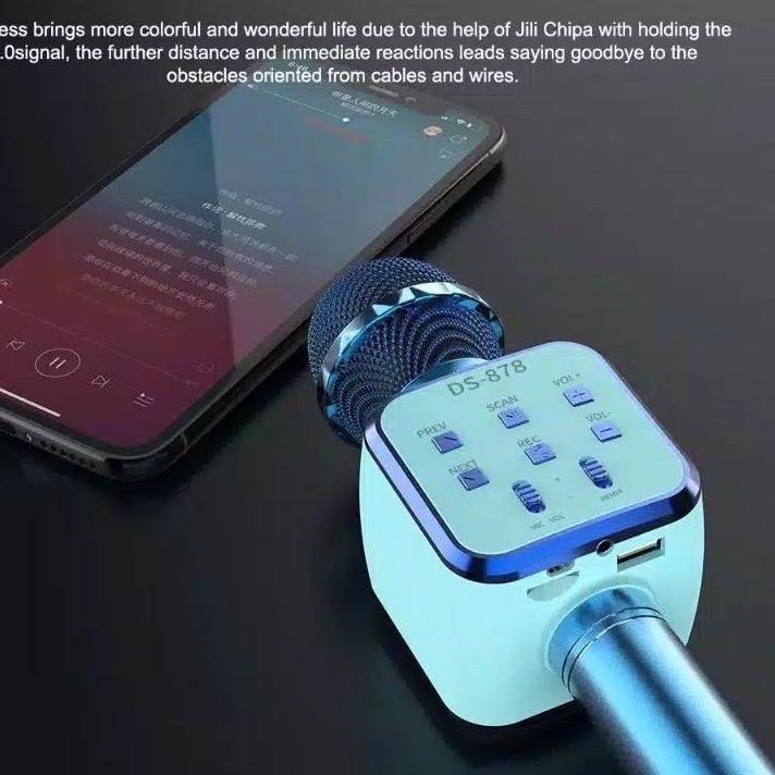 ۩ MIC BLUETOOTH L20/Q7 KARAOKE WIRELESS/MICROPHONE KTV PREMIUM SPEAKER PORTABLE SMULE ☟