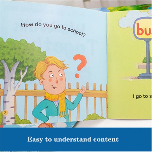 Terlaris ✨ - Buku Belajar Baca Bahasa Inggris 60pcs Mandarin Paud TK Anak StoryBook - 60pcs-3.2.23