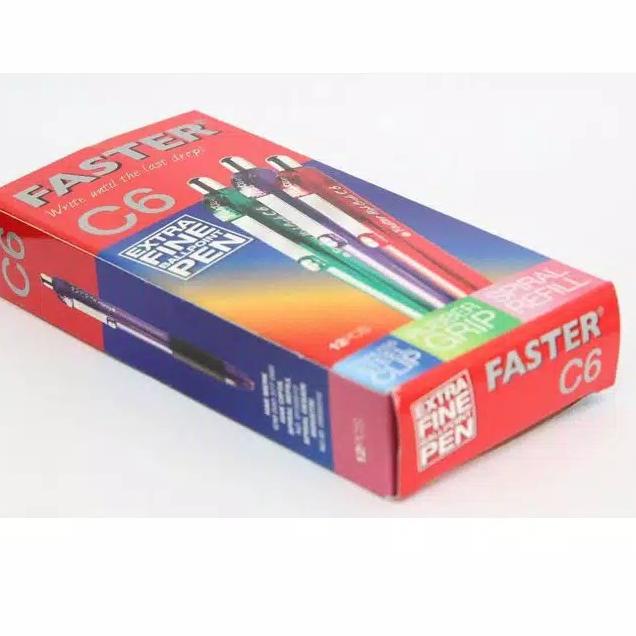 

Harga Terjamin PULPEN FASTER C6 /ASLI ISI [1 LUSIN]