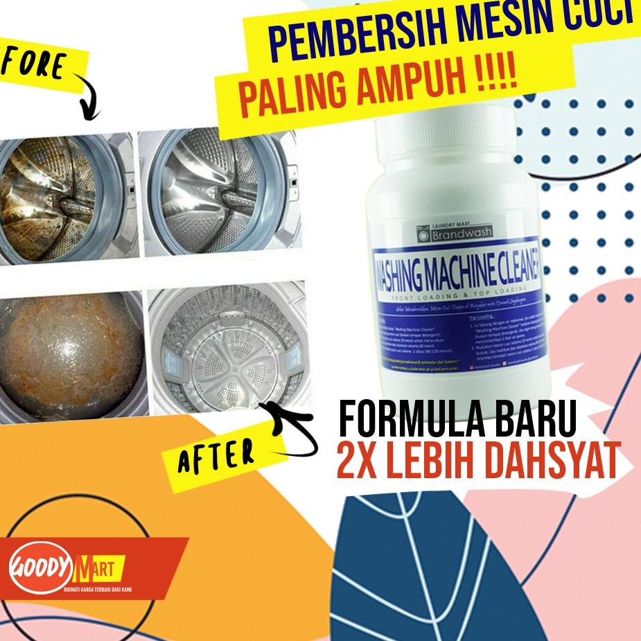 ♣ PEMBERSIH TABUNG MESIN CUCI UNTUK MESIN CUCI 1 TABUNG DAN 2 TABUNG ➵