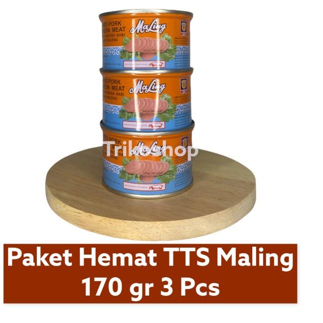 

♪ PROMO HEMAT 3 Pcs Maling Babi Kaleng 170gr TERMURAH ✬