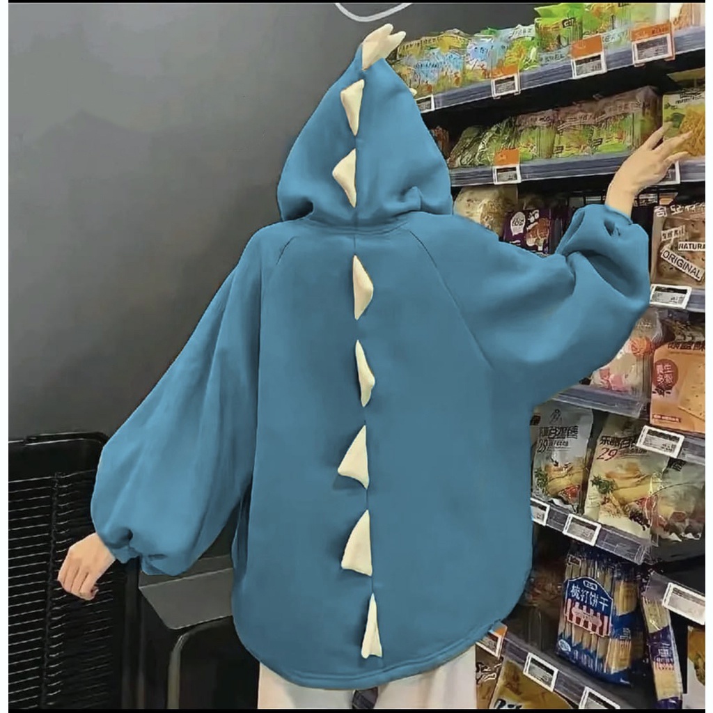 Hoodie Cosplay Cute Dinos All Size Korean Style | Dhea Fashion