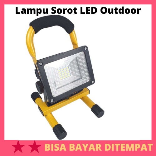 Lampu Sorot LED Outdoor Spotlight Waterproof 5000K 240V 30W / Lampu Sorot Tembak LED Taman Panggung 