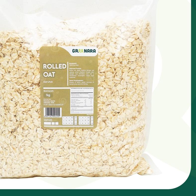 

Diskon!! PROMO Rolled Oat Natural 1kg / Regular Berkualitas,..