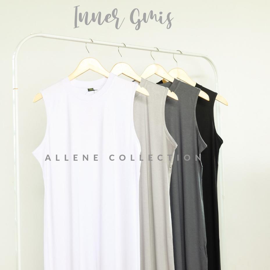 ✻ INNER GAMIS KUTUNG LEKTON BUNTUNG MANSET TANPA LENGAN JUMBO POLOS ☻