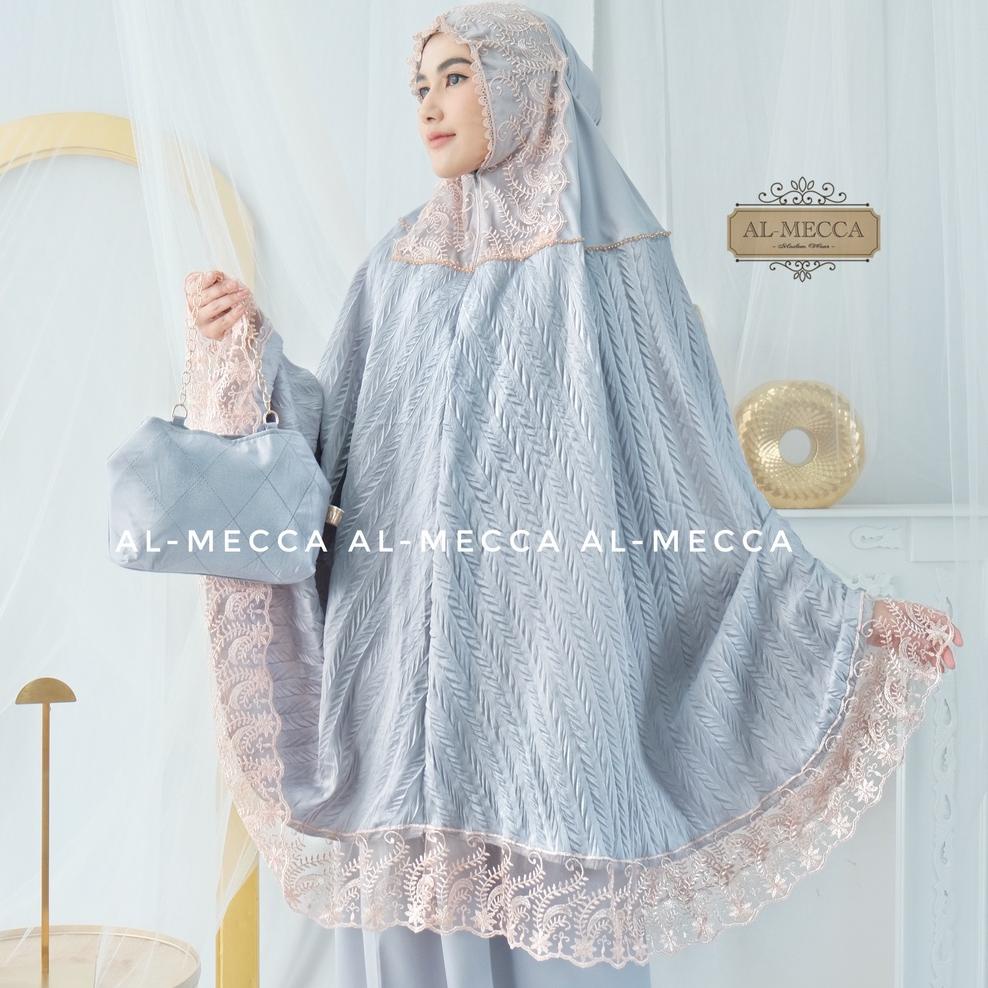 New Stock ALMECCA - Mukena Dewasa Aliza Premium Al-Mecca Traveling 2in1 Mewah