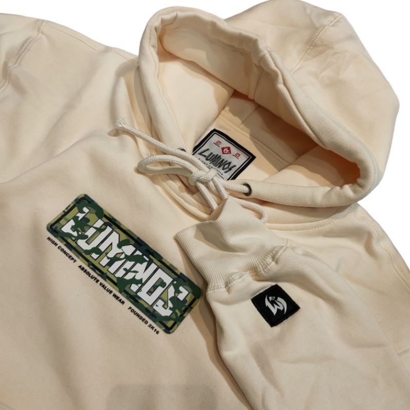 Hoodie Distro Luminos Original Mustard