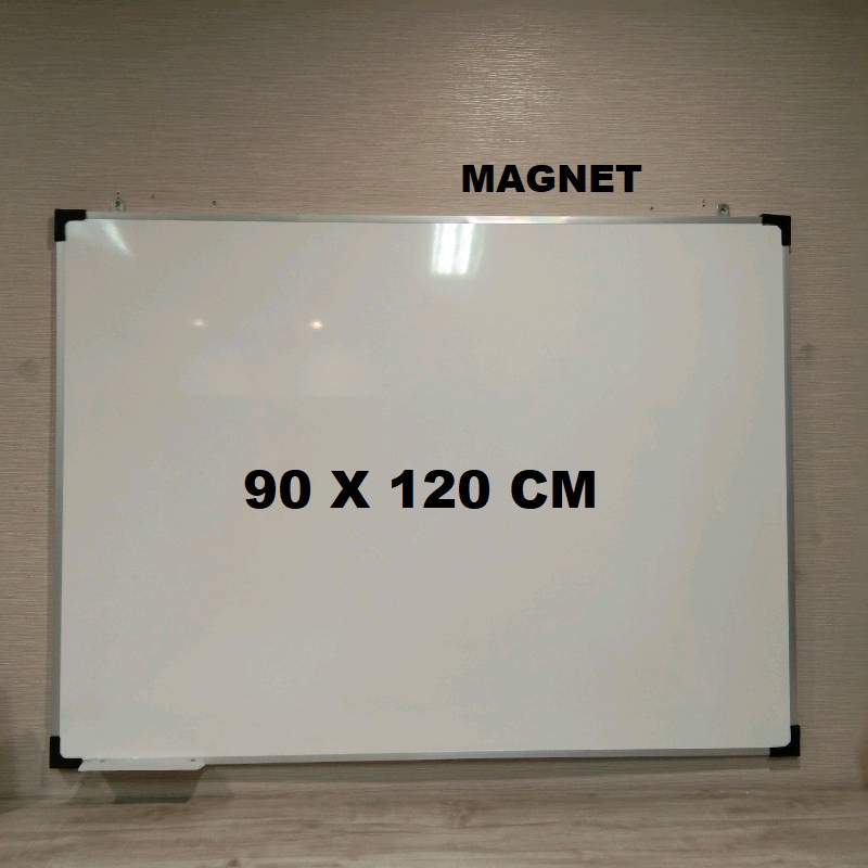 

Whiteboard gantung magnet 90 x 120