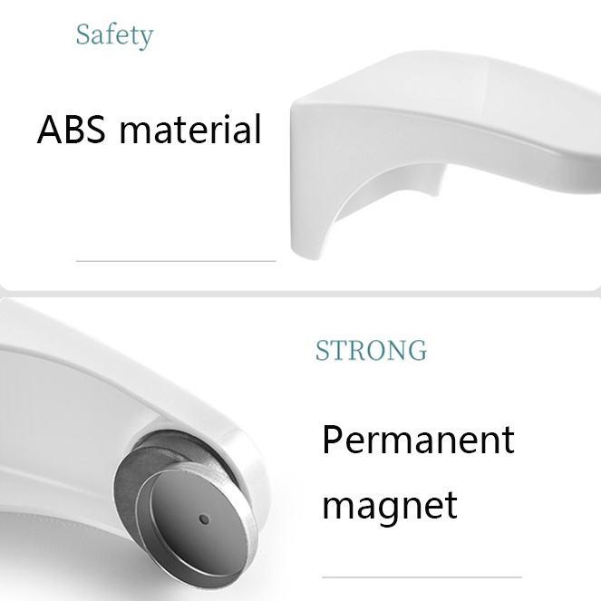Kreatif Magnetik Tempat Sabun Kamar Mandi Hiasan Dinding Rak Penyimpanan Sabun Perekat Diri Kamar Mandi Dapur Organizer