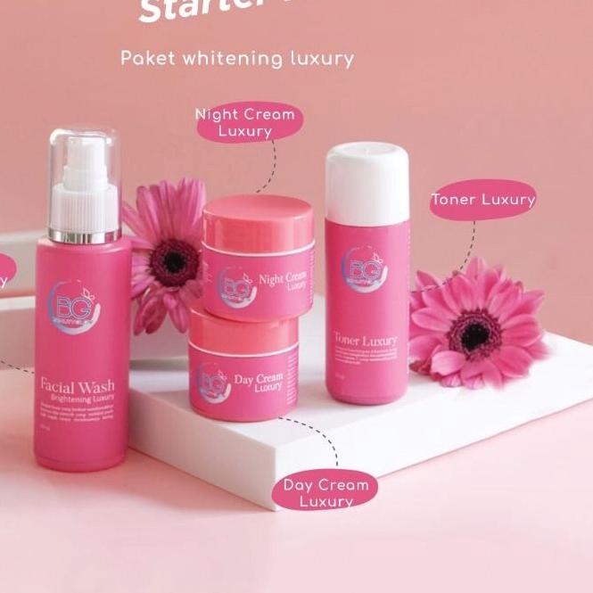 ⅍ paket whitening luxury bg skincare beauty Glow skincare Cantikskincare ➩