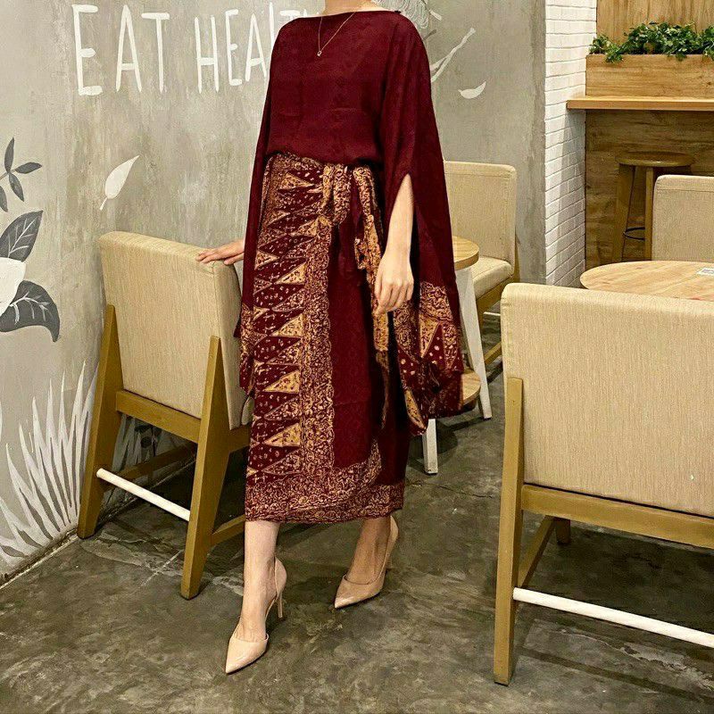 Tunik set Aruna viscose