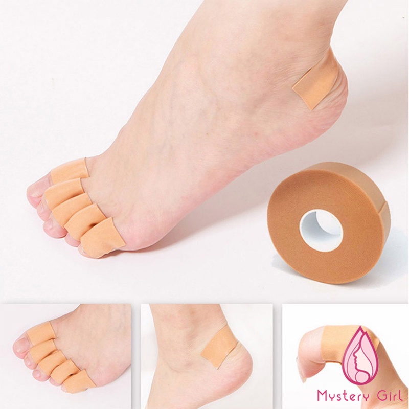 Mysterygirl - 1 ROLL Heel Stiker Plester Pelindung Tumit Bahan Lembut Anti Air Insole Sepatu wanita Lecet Serbaguna