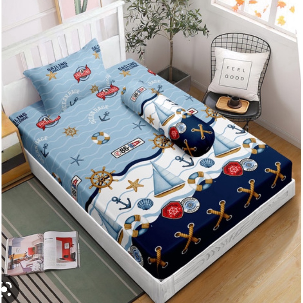 sprei Lady Rose Single 120x200 Karakter Kartun Anak Laki Perempuan