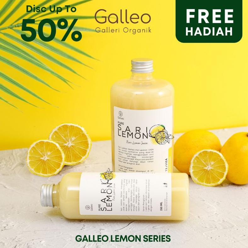 

30% OFF Sari Lemon Murni Asli / Pure Lemon Juice Galleri Organik 100 % .,,.,.,