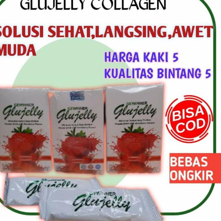 

>XC26619< GLUJELLY DRINK MINUMAN BERNUTRISI HARGA PER SACSET